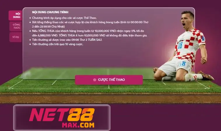 Nội dung chi tiết chương trình hoàn trả 5% không giới hạn Nội dung chi tiết chương trình hoàn trả 5% không giới hạn