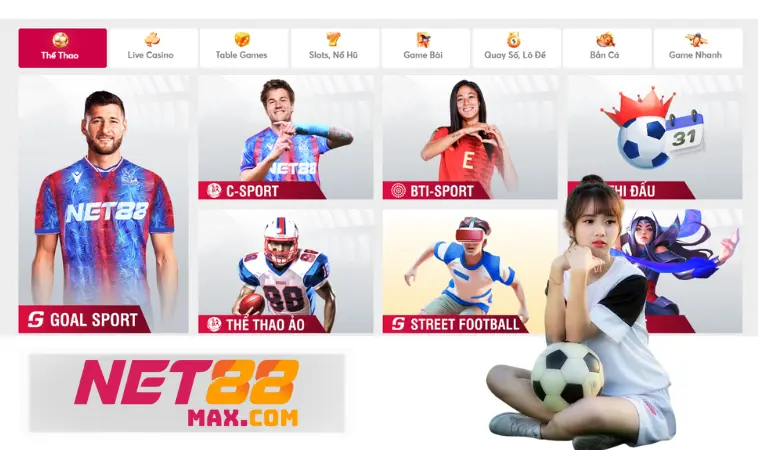 Thể thao Net88: Giao diện trực quan, tốc độ chỉ 0.02s/click Thể thao Net88: Giao diện trực quan, tốc độ chỉ 0.02s/click